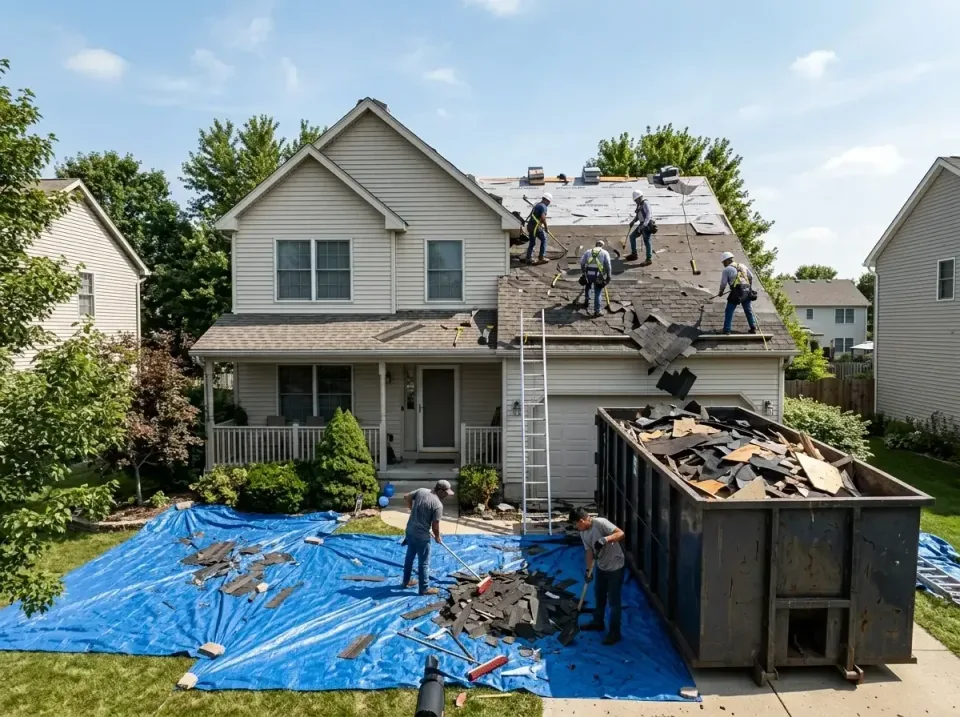roof-replacement-debris-remova-004 — frequently asked questions, Cheapest Dumpster Rentals in Newnan, GA
